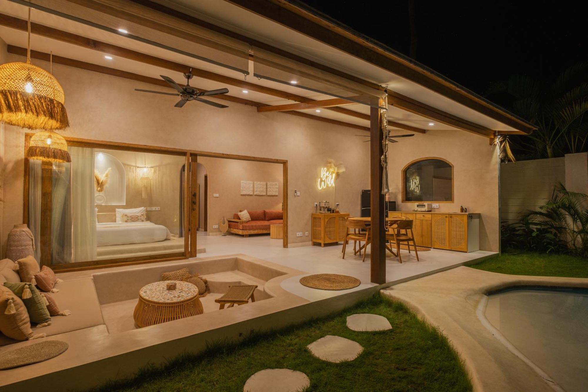 Gili Boho Villas - Aesthetic Private Pool Villas Gili Trawangan Extérieur photo