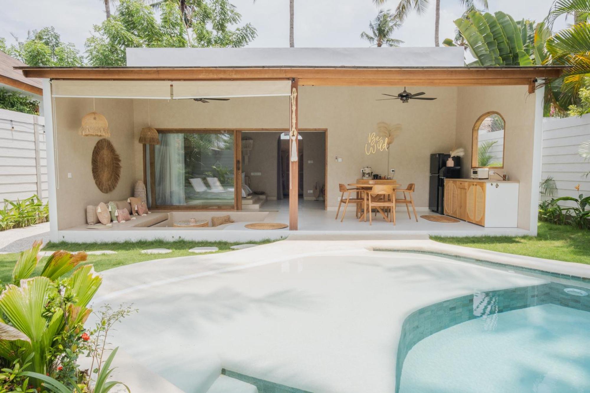 Gili Boho Villas - Aesthetic Private Pool Villas Gili Trawangan Extérieur photo