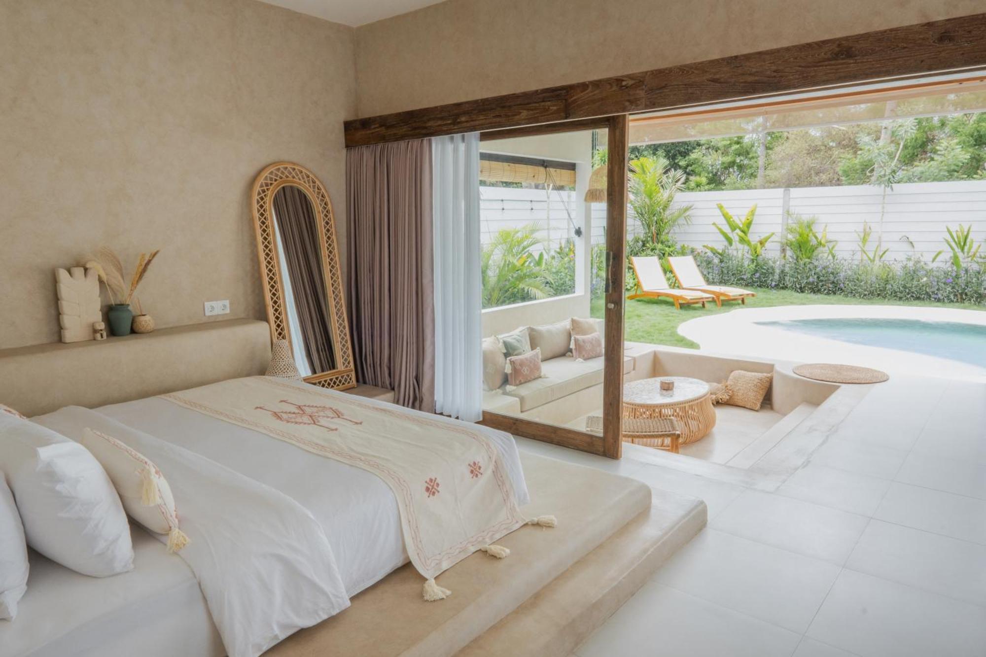 Gili Boho Villas - Aesthetic Private Pool Villas Gili Trawangan Extérieur photo