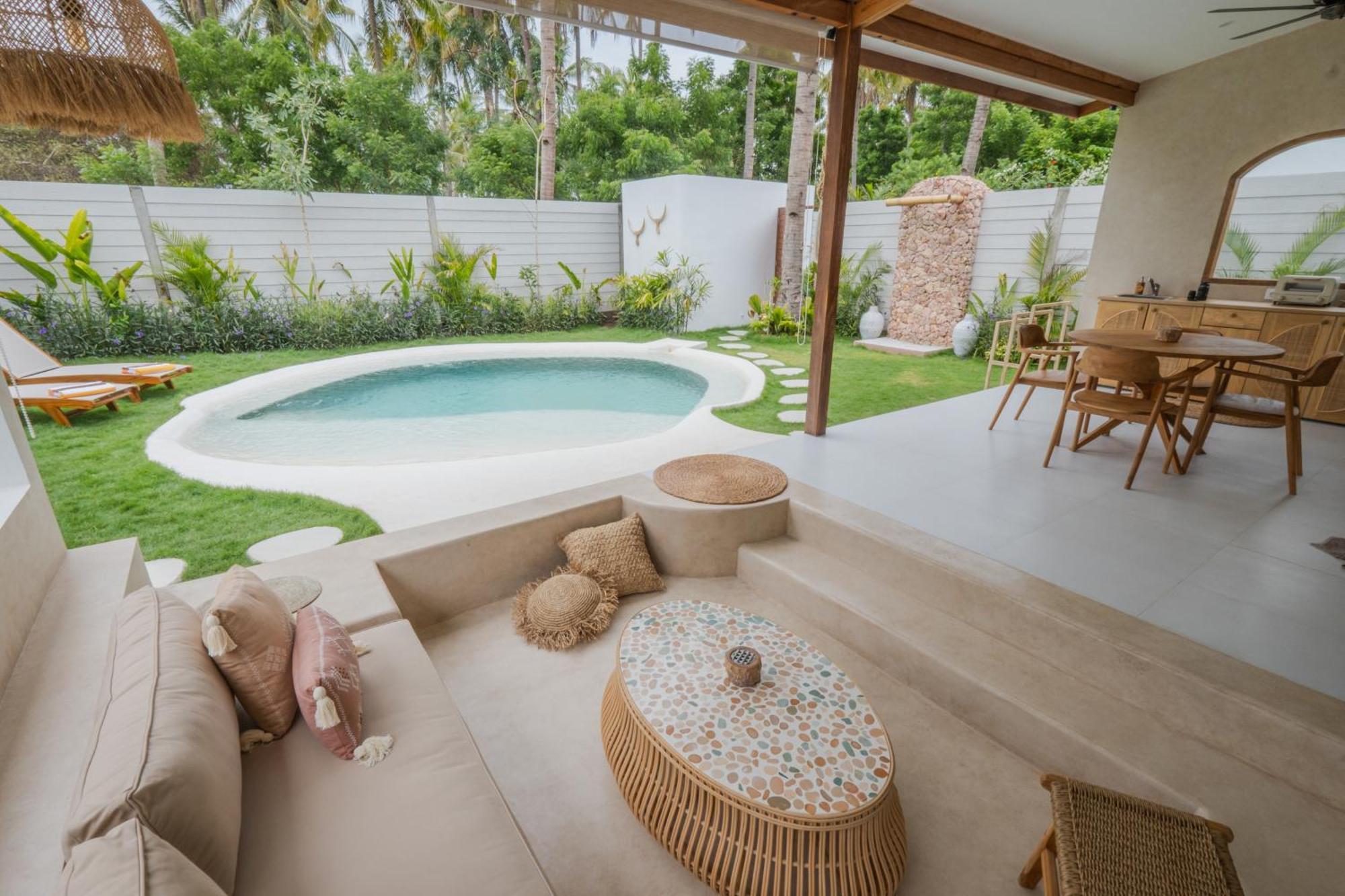 Gili Boho Villas - Aesthetic Private Pool Villas Gili Trawangan Extérieur photo